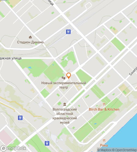 Map of scavenger hunt walking tour for Mother of All Quests: The Monumental Volgograd Hunt