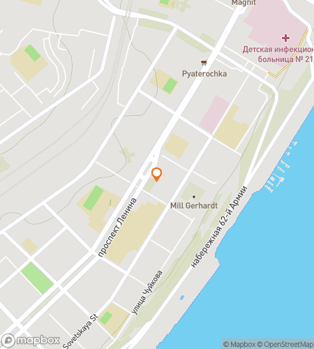 Karta över skattjaktspromenad för Mother of All Quests: The Monumental Volgograd Hunt