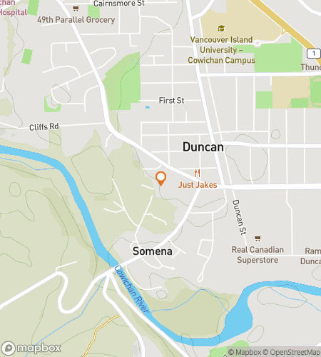 Mapa do tour a p&eacute; de ca&ccedil;a ao tesouro para Duncan em Exibi&ccedil;&atilde;o&colon; Totens&comma; Provas e um Graveto Bem Grande