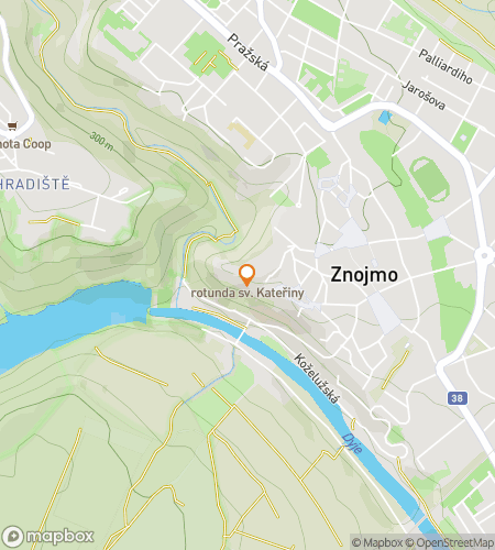 Χάρτης περιήγησης με κυνήγι θησαυρού για την Znojmo Downtown Discovery
