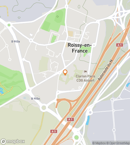 Map of scavenger hunt walking tour for Roissy on the Move