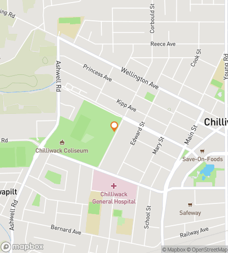 Carte de la visite &agrave; pied de la chasse au tr&eacute;sor pour Chilliwack Fraser Valley Flavors & Farmstand Finds