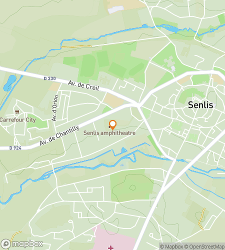 Kort over skattejagt-vandretur for Roman Echoes Discovery Dash