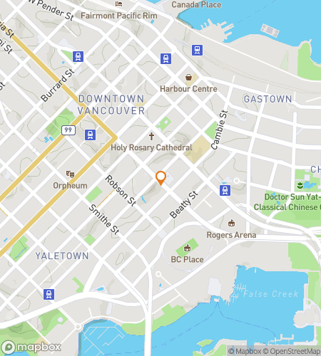 सेंट्रल डिलाइट्स के लिए स्कैवेंजर हंट वॉकिंग टूर का नक्शा