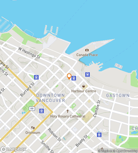 Térkép a kincsvadászat sétaturájához a Central Delights-hoz