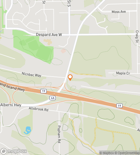 Mapa scavenger hunt p&ecaron;&scaron;&iacute; prohl&iacute;dky pro Sands of Time&colon; The Parksville Heritage Quest