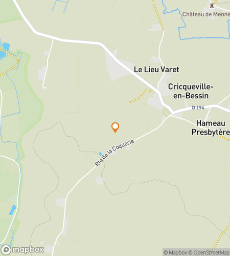 Map of scavenger hunt walking tour for Cliffs of Memory: Discover Cricqueville-en-Bessin