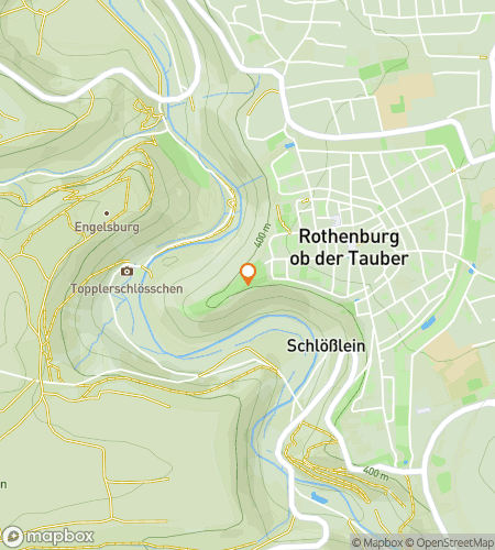 Map of scavenger hunt walking tour for Riddleburg: The Rothenburg ob der Tauber Medieval Hunt
