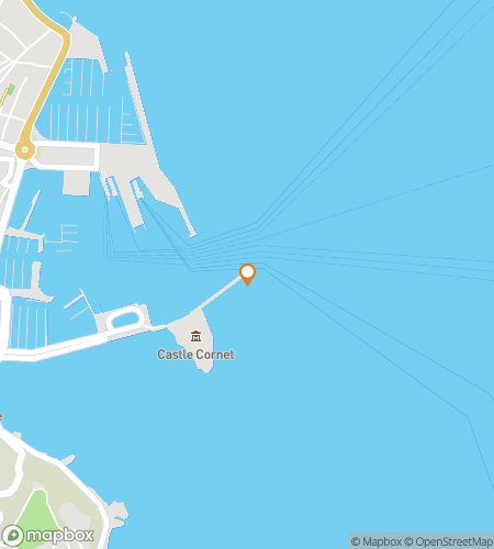 Map of scavenger hunt walking tour for Port of Call, Clues for All: A Nautical Hunt Through History