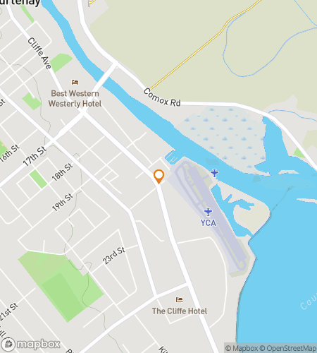 Map of scavenger hunt walking tour for All Rise for Courtenay: The Riverside Discovery Chase