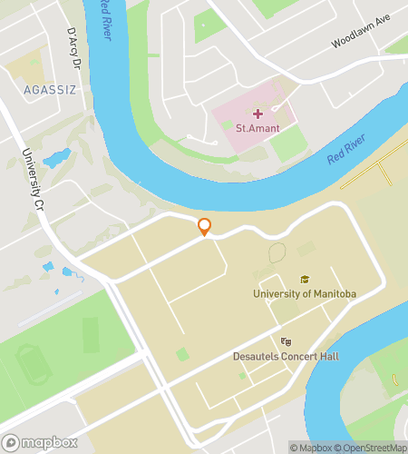 University of Manitoba Hunt için hazine avı yürüyüş turu haritası