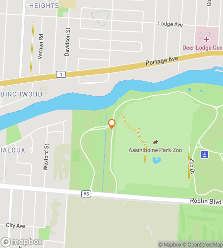Map of scavenger hunt walking tour for Statues, Stories & Strolls: An Assiniboine Park Hunt