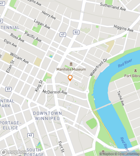 Map of scavenger hunt walking tour for The Unchecked-Out