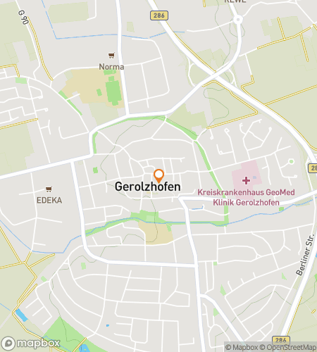 Gerolzhofen Glee Scavenger Gala 스캐빈저 헌트 도보 투어 지도