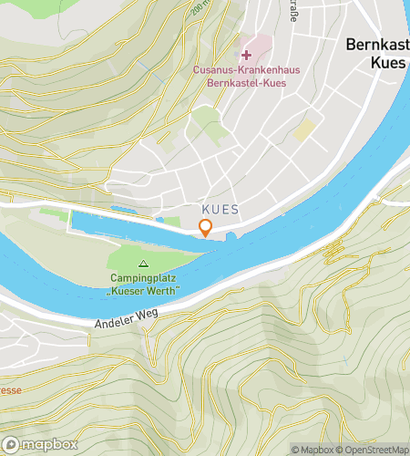 강가의 속삭임: 베른카스텔-쿠에스 어드벤처 스캐빈저 헌트 워킹 투어 지도