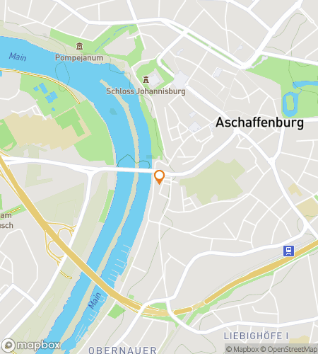 Map of scavenger hunt walking tour for Asch Me Anything: The Bavarian Chase