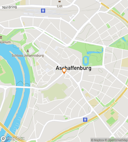 Map of scavenger hunt walking tour for Asch Me Anything: The Bavarian Chase