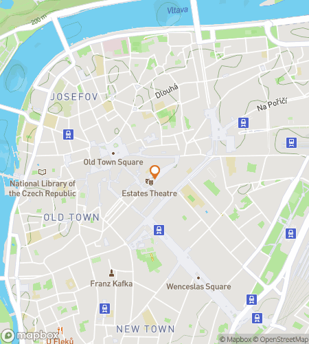 Hartă tur de mers pe jos cu vânătoare de comori pentru Brains Over Bohemia: Aventură la Universitatea Carolină