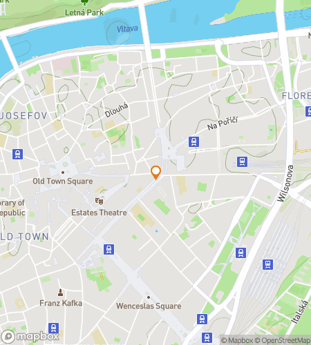 Map of scavenger hunt walking tour for Bohemian Rhapsodies Audio Tour Adventure