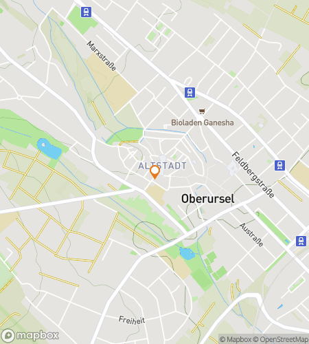 Map of scavenger hunt walking tour for  Oberursel Scavenger Hunt