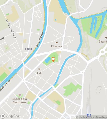 Map of scavenger hunt walking tour for Hidden Douai: The French Heritage Hunt