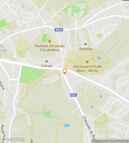 Map of scavenger hunt walking tour for Stones & Stories: The Mons Hunt