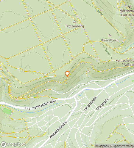 Map of scavenger hunt walking tour for Breisigs Downtown Delight