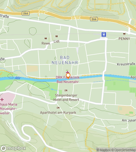 Map of scavenger hunt walking tour for Ahrweiler Antics Adventure