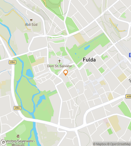 Carte de la visite guidée à scavenger hunt pour 'From Faith to Fortress: Secrets of Fulda'