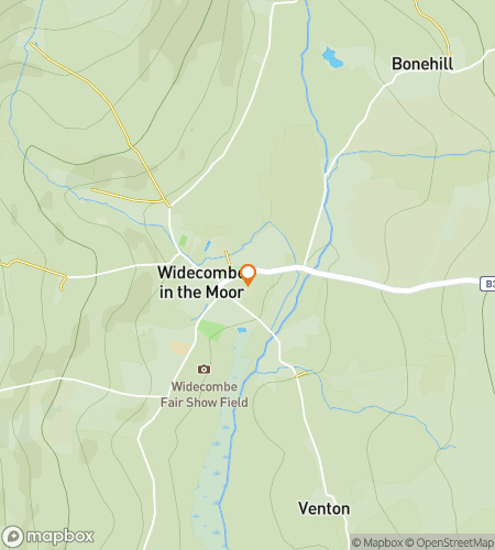 Map of scavenger hunt walking tour for Wildecombe in the Wild