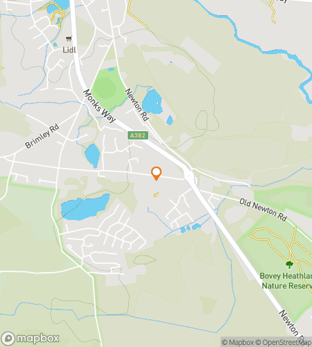 Map of scavenger hunt walking tour for The Hidden Heart of Devon: The Bovey Tracey Adventure