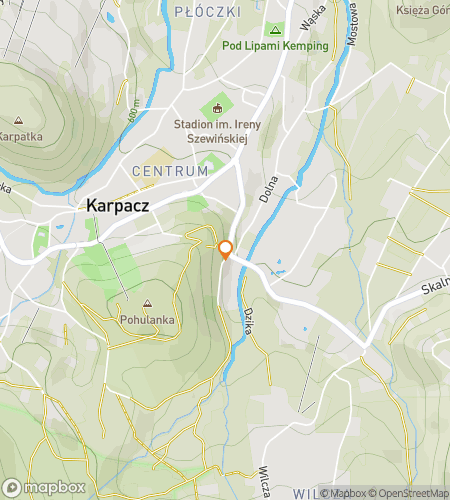 Map of scavenger hunt walking tour for Little Hikers, Big Finds
