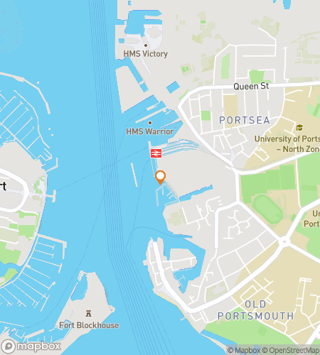 Map of scavenger hunt walking tour for Southsea Shenanigans Scavenger Hunt