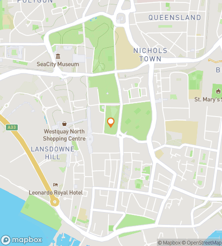 Map of scavenger hunt walking tour for Southampton Stories