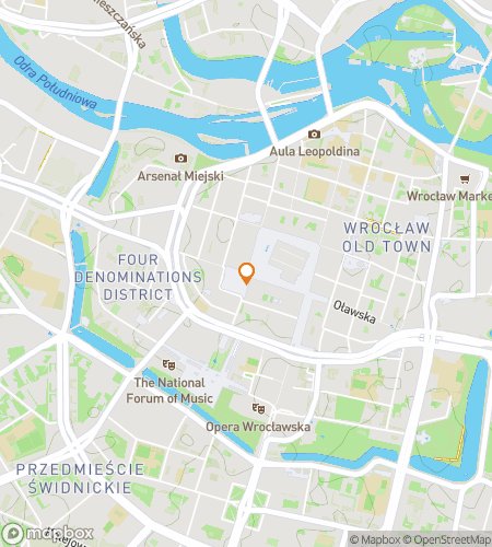 Map of scavenger hunt walking tour for Rejon Scavenger Hunt