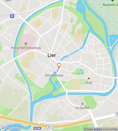 Map of scavenger hunt walking tour for Lier: Where Seconds Spark Stories Journey