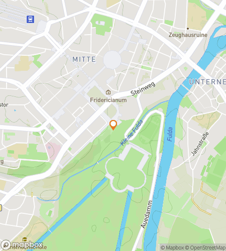 Map of scavenger hunt walking tour for  Kassel Scavenger Hunt