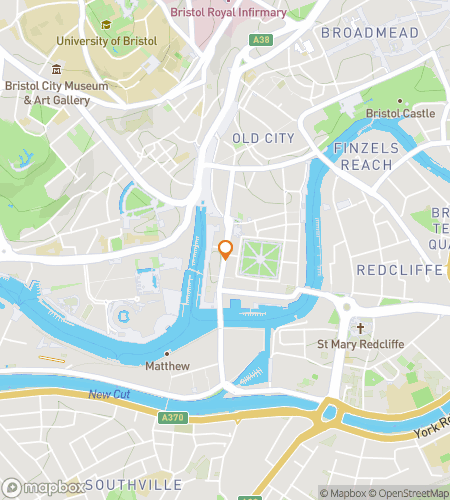 Map of scavenger hunt walking tour for BrisToll of the Dead: The Haunted Hunt 