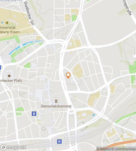 エッセンシャル・ディスカバリー：エッセン・エクスプローラー・クエストのスカベンジャーハント・ウォーキングツアーマップ