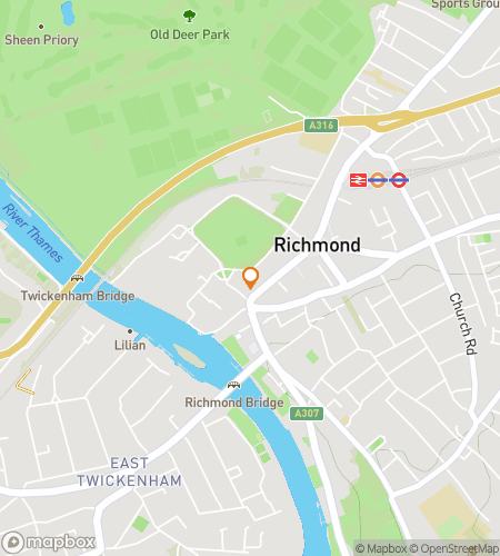 Map of scavenger hunt walking tour for Ted Lasso: The BELIEVE Stop