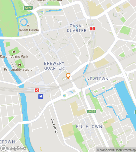 Hartă tur pietonal cu vânătoare de comori pentru Scarediff: Vânătoarea Bântuită din Cardiff