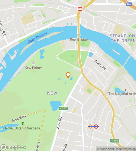 Map of scavenger hunt walking tour for Richmond England Scavenger Hunt