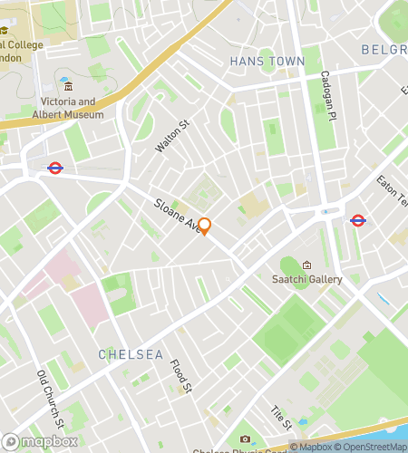 Map of scavenger hunt walking tour for Battersea Bonanza Blast