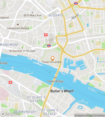 خريطة جولة مشي البحث عن الكنز لمغامرة لندن بعد الحياة