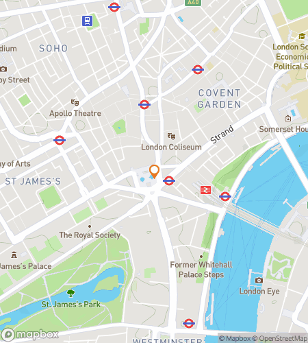 Map of scavenger hunt walking tour for University of Westminster Scavenger Hunt