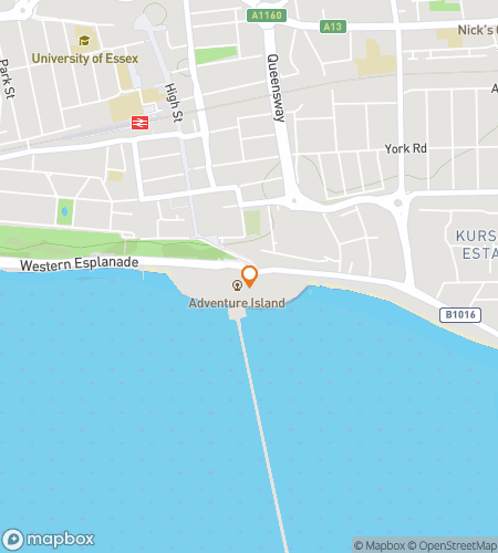 バケツ、ボート、ボードウォークのお話：サウスエンドのスカベンジャーハントウォーキングツアーマップ