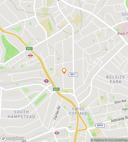 Карта пешеходного тура с охотой за сокровищами «Каламбурная Погоня» в Белсайз-Парке