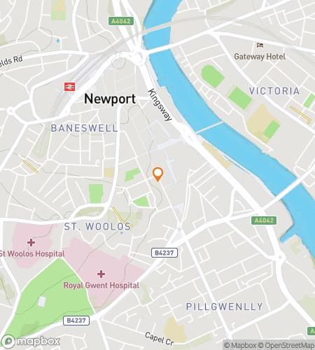 Map of scavenger hunt walking tour for Newport or Never: The Great City Quest!