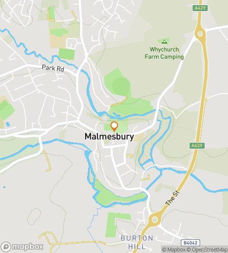 Map of scavenger hunt walking tour for Abbey Echoes: The Malmesbury Adventure