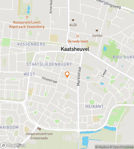 Map of scavenger hunt walking tour for From Villages to Fairytales: The Kaatsheuvel Hunt